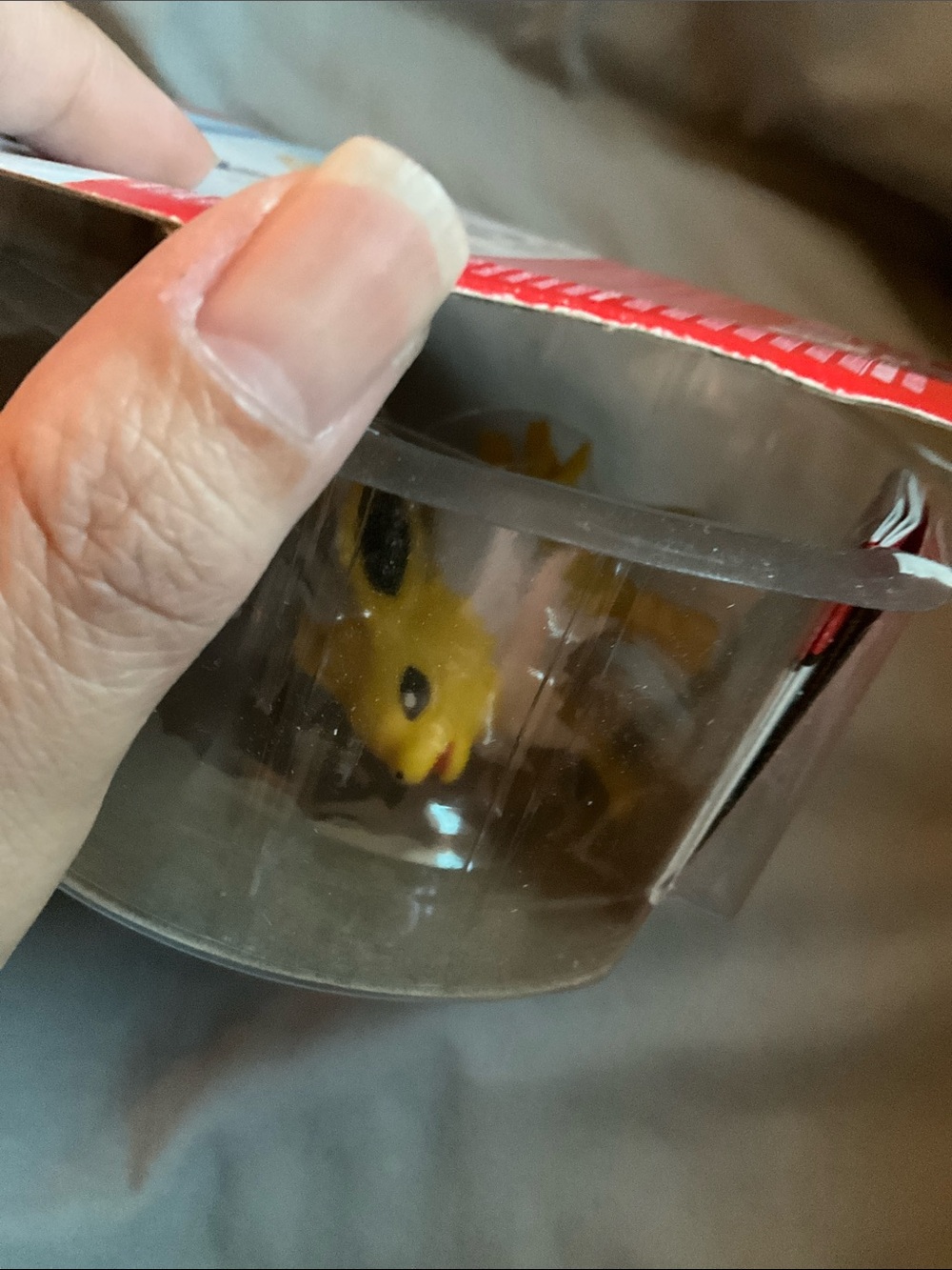 Pokémon Three Battle Figure Set - Jolteon Cubone Froakie - Yellow Blue Brown - Picture 5 of 8